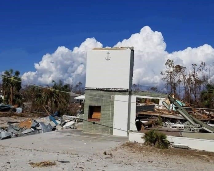 hurricane michael damage in mexico beach - Photo Courtesy of David Gieseking
