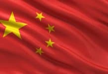 chinese flag_canstockphoto10130679