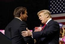 Ron Desantis and Donald Trump