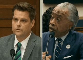 matt gaetz & al sharpton