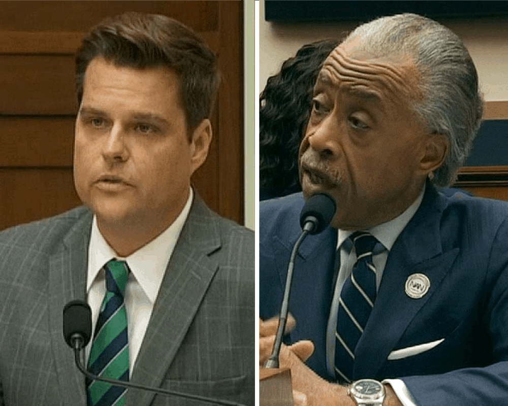 matt gaetz & al sharpton