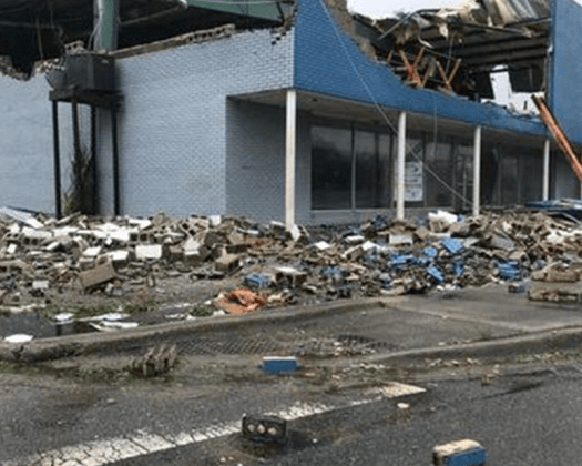 hurricane sally damage in pensacola_newsbreakdotcom 525x420