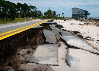 roads from hurricane michael_wltx 525x420