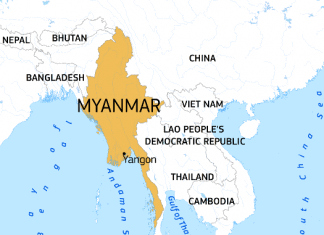 myanmar map 525x420