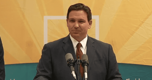 Ron DeSantis at covid treatment press conference