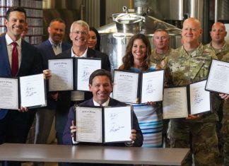 ron desantis signs military bills