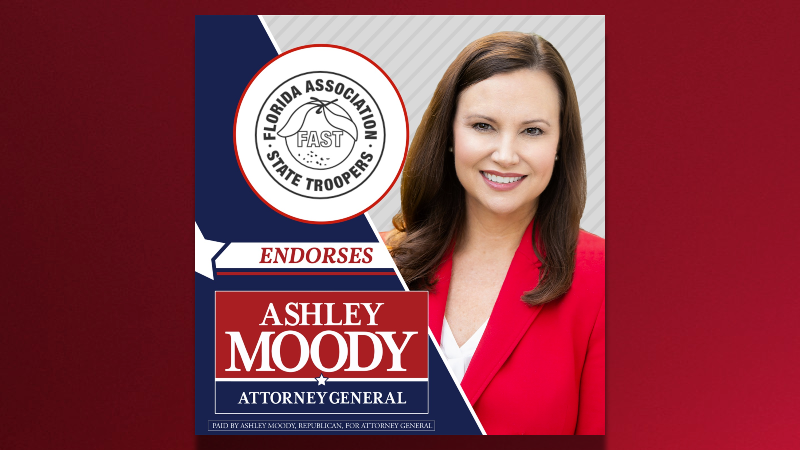 Florida Association Of State Troopers Backs Ashley Moody For Reelection florida-association-of-state-troopers-backs-ashley-moody-for-reelection