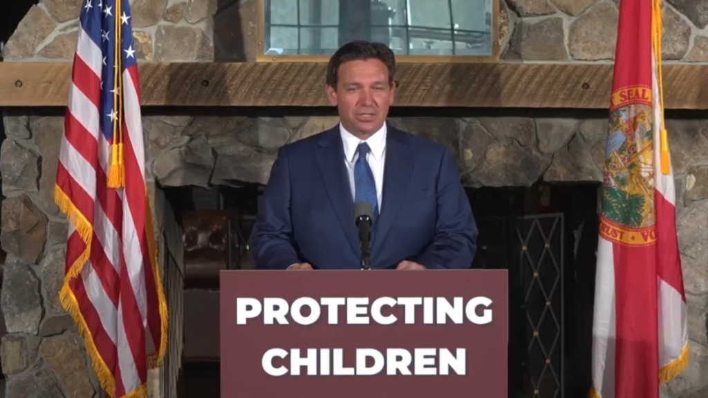 DeSantis Signs Five Pieces of Legislation to Protect Children from Predatory Grooming, Sexual Offenses