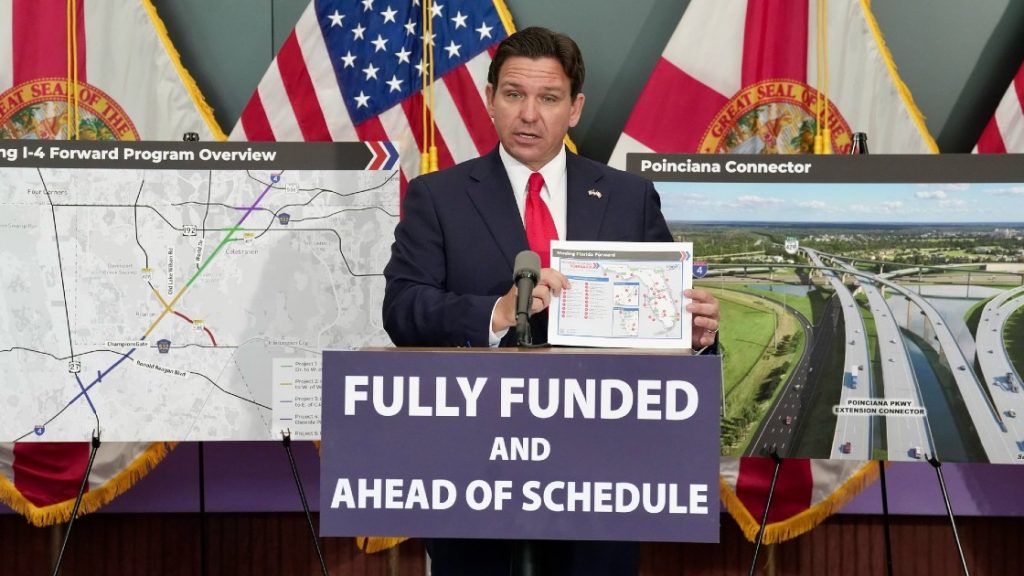 DeSantis Announces Road Projects and Congestion Relief Initiatives 10–20 Years Ahead of Schedule